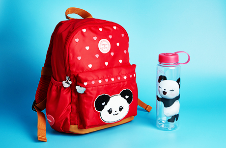 Bao Bao Backpack and Plastic Water Bottle Set